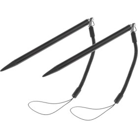 Resim Flameer 2 Adet / Takım Dirençli Kalem Dokunmatik Ekran Abs Stylus Kalem Tablet Telefon Için (Yurt Dışından) 