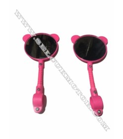 Resim Arbike Çocuk Bisiklet Aynası Pembe Takım 