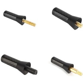 Resim Cbtxglobal 3.5Cm Karbon Araç Anten Şekillendirme Modifikasyonu Aksesuar 