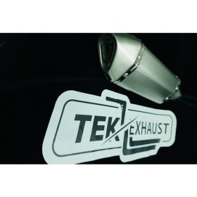 Resim Tek Exhaust Akrapovic Performans Egzoz – Full Gri 