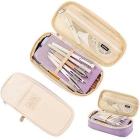 Resim Unimarket Macaron Geri Çekilebilir Çoklu Fonksiyonlu Mor Kalemlik Inhz9l 