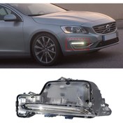Resim Genel Markalar Volvo S60 V60 Uyumlu Gündüz Ledi Sis Farı Sağ 2014 2015 2016 2017 2018 