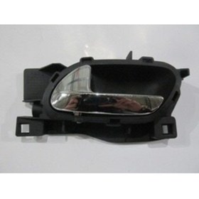 Resim HuShan 2004-2011 Peugeot 407 Ön Kapı Iç Açma Kolu Sol Siyah (elceği Nikelajlı) () (adet) (oem No:9143 