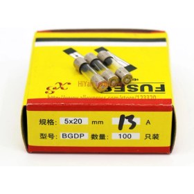 Resim Bgdp 5X20-4A/100 ,4A 100-ADET Cam Sigorta 