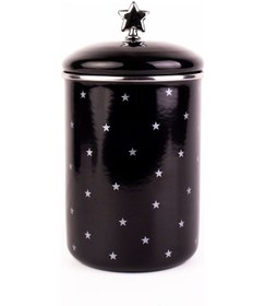 Resim Star Emaye Dev Boy Çok Amaçlı Kavanoz 1.8litre Siyah 