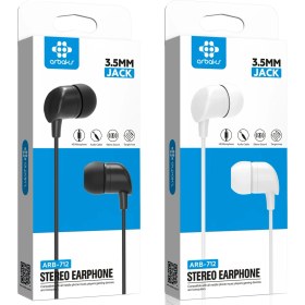 Resim 3.5mm Mikrofonlu Kulaklık Arbaks ARB-712(SİYAH) 
