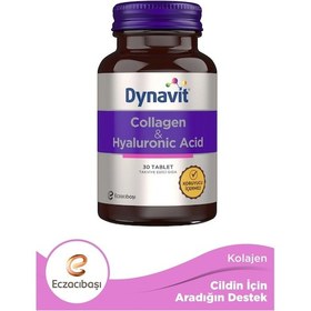 Resim Dynavit Collagen & Hyaluronic Acid 30 Tablet 