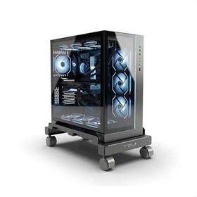 Resim Prexua Roller Tekerli Bilgisayar Kasa Standı - Pc Stand - RLR50 (Small) 