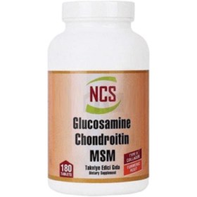 Resim Ncs Glukozamin Chondroitin MSM Kollajen Turmeric 180 Tablet 