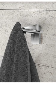 Resim Genel Markalar Lux Krom 2 Li Banyo Seti Bornoz Askılık, Uzun Havluluk 