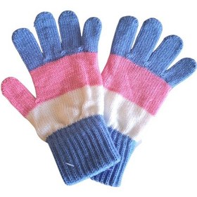 Resim Eleven Markets Garson Beden Kız Çocuk Eldiven Mavi Pembe 8-12 Yaş Mavi - Pembe 