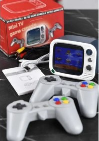 Resim H7 Retro TV Oyun Konsolu – 3.5" Ekran + TV Çıkışı + Çift Kontrol Ünitesi 