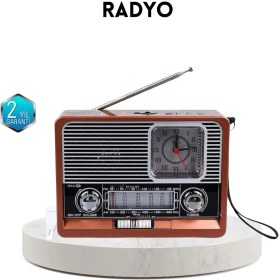 Resim Mey İthalat Bfs Dekoratif Vintage Radyo – Klasik Görünüm, Modern Fonksiyon ve Uzun Ömürlü Kullanım 