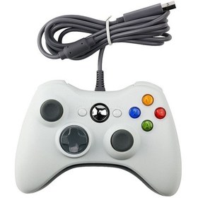 Resim Xbox360 İçin Usb 2.0 Kablolu Kumanda Gamepad, Tak Ve Çalıştır, Kablo Uzunluğu: 2,5 M 