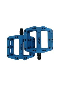Resim Evo Plastik Mavi Platformlu Rulmanlı Bisiklet Pedalı 