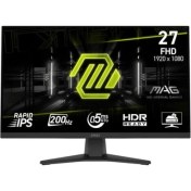 Resim MSI 27 MAG 272F 27” 1920x1080 (FHD) 16:9 FLAT RAPID IPS 200HZ 0.5MS LCD Monitör 