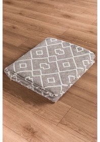 Resim Arya Vl Çift Taraflı,katlanabilir,yıkanabilir,yüksek Kalite Pamuk Salon,oturma Odası,balkon Kilim Krem-bej 3 