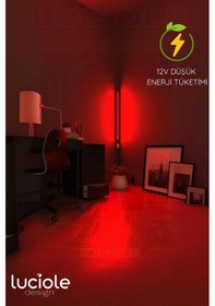 Resim Led Abajur Kendinden Yapışkanlı Uzaktan Kumandalı Renk Animasyon Ledblue 