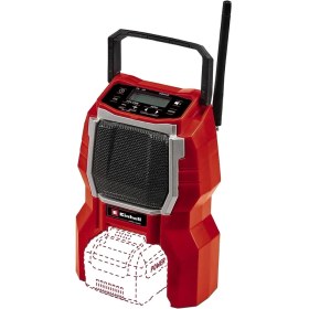 Resim Mcreative Akül Radyo Tc-Ra 18 Li Bt-Solo Power X-Change (Li-Ion, 18 V, 10 W Hoparlör, Bluetooth, Otomatik Istasyon Arama Işlevi, Aydınlatmalı LCD Ekran, Akü Veya Şarj Cihazı Olmadan) 