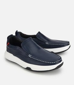 Resim HOTİÇ Erkek Deri Lacivert Comfort Günlük Loafer 