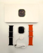 Resim Hello Watch Ultra 49 MM 2'li Kordon 1 GB Pusula NFC Akıllı Saat (İthalatçı Garantili) 