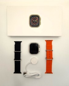 Resim Hello Watch Ultra 49 MM 2'li Kordon 1 GB Pusula NFC Akıllı Saat (İthalatçı Garantili) 