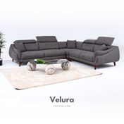Resim Velura Home & Living Ezel Motorlu Köşe Takımı & Hoparlörlü, USB Portlu, Genişleyebilir Büyük Köşe Takımı 