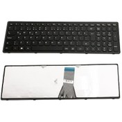 Resim Lenovo Uyumlu Ideapad Z510 25212977 Notebook Klavye Tr Siyah - 508294706 