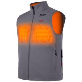 Resim Milwaukee M12 Hvgrey 1-0 (L) Isıtmalı Yelek Gri 4932480102 