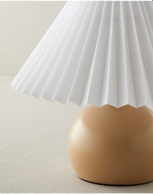 Resim English Home Kalida Metal Abajur 24 Cm Bej Bej 