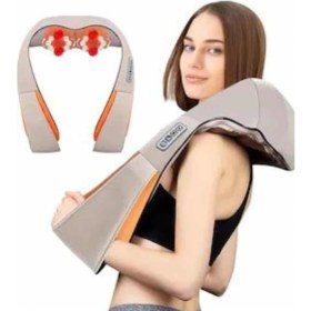 Resim Şarjlı Çok Renkli Ovmalı Masaj Aleti, Boyun ve Sırt Için Rahatlatıcı Hissi 