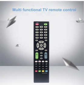 Resim Tenfowee Evrensel Tv Uzaktan Kumandası - Çoklu Marka Uyumlu, İnternet Tuşlu, Led/lcd Tv'ler İçin 