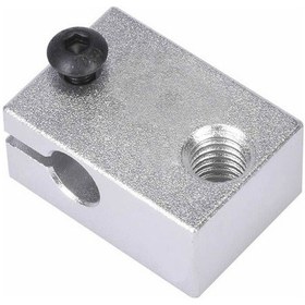 Resim V6 3d Yazıcı Alüminyum Extruder Isıtıcı Blok 1.75 / 3.0mm Filament Uyumlu 