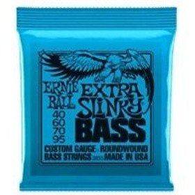 Resim Ernie Ball P02835 Extra Slinky Nickel 40-95 (4 Telli) Bas Gitar Teli 