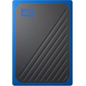 Resim WD 2tb My Passport Go 2 Tb Siyah Usb 3.0(okuma 400mb / Yazma 400mb) Harici Ssd 