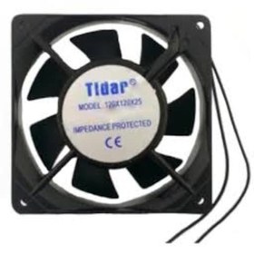 Resim Tidar 120X120X25 Mm 220V Ac Kare Fan 