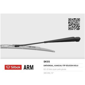 Resim Sılbak Sk55 - Silecek Kolu 450mm Transıt-p504-bmw 315-16tm 30-fa 