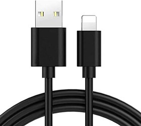 Resim Microcase iPhone iPad Lightning USB Şarj ve Data Kablosu 1 Metre Siyah 