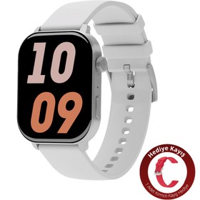 Resim Inteya HiWatch Talk 2 Amoled Ekran Silikon Kayışlı Akıllı Saat (Android ve IOS Uyumlu ) 