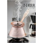 Resim Genel Markalar ModaCar Cezve 2-3 Kişilik ROSE İndüksiyon Tabanlı 