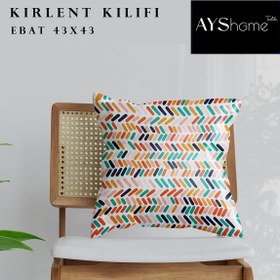 Resim AYShome Renkli Kırlent Kılıfı 43x43cm 