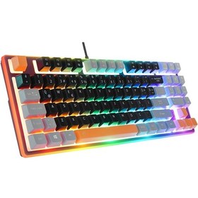 Resim Acer Emachines, Eak216, Siyah, Usb Kablolu, Rainbow Backlight, Membran Renkli Tuşlar, Türkçe Q, 90 Tuşlu, Gaming Klavye 12934554 