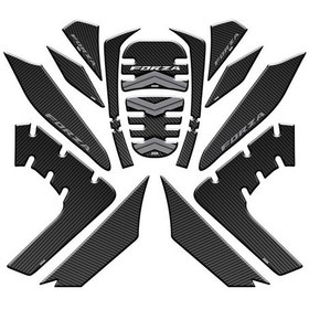 Resim Honda Forza 2021 - 2022 Uyumlu Tank Pad Set 008 