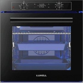 Resim Luxell A68-SGF3 9+1 Pro 2 Düğmeli Fırın Siyah 