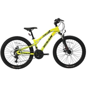 Resim Bisan Kdx 2800 M.disk 24 Jant 32k Dağ Bisikleti Sarı Sarı 