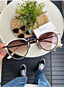 Resim Watchofroyal Royal Eyewear Re0088 Cream Kahverengi Unisex Güneş Gözlüğü 