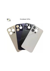 Resim Apple Uyumlu iPhone 14 Pro Arka Pil Kapağı Senalstore - Gri Gri 