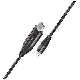 Resim Hoco UA16 Type-C to HDMI 4K 30 HZ Ses ve Görüntü Aktarma Kablosu 