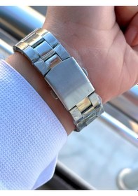 Resim Coliseum Çelik Kordon Takvimli Kadran Kutulu Seri Erkek Kol Saati Ft.cls.e8743.y 