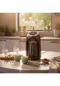 Resim Sinbo SCM - 2990 500 W 4 Fincan Kapasiteli Otomatik Türk Kahve Makinesi 